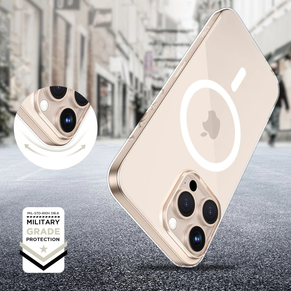 Etui Tech-Protect FlexAir MagSafe na iPhone 16 Pro Max - przezroczyste_2