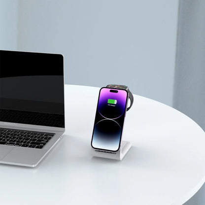 Stacja ładująca Tech-Protect QI15W-A36 3w1 dla Apple - biała_6