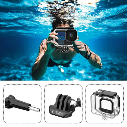 Etui Tech-Protect GA200 wodoodporne do GoPro Hero 9 / 10 / 11 / 12 - przezroczyste_1