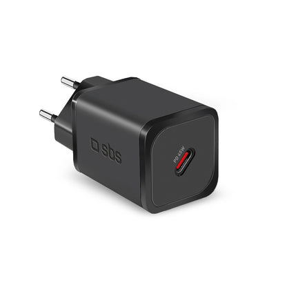 SBS TETRGAN1C45W 45W GaN USB-C Wall Charger with Power Delivery - Black_0