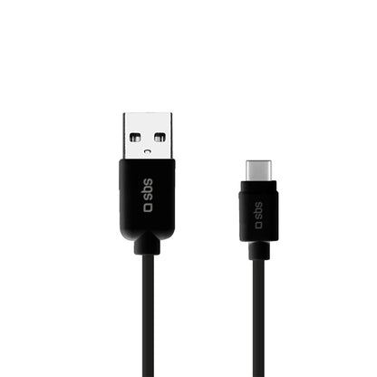 SBS TECABLETYC1KPOS USB-A - USB-C Cable 1m - Black_3