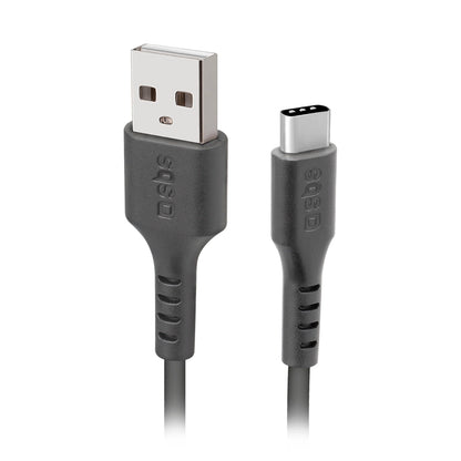 SBS TECABLETC220K USB-A - USB-C Cable 2 m - Black_0
