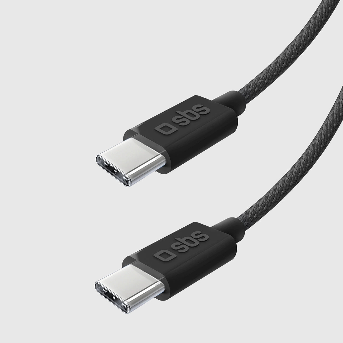 SBS TECABLETISSUETCK USB-C - USB-C 1.5m 60W braided cable - black_9