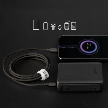 SBS TECABLETISSUETCK USB-C - USB-C 1.5m 60W braided cable - black_2