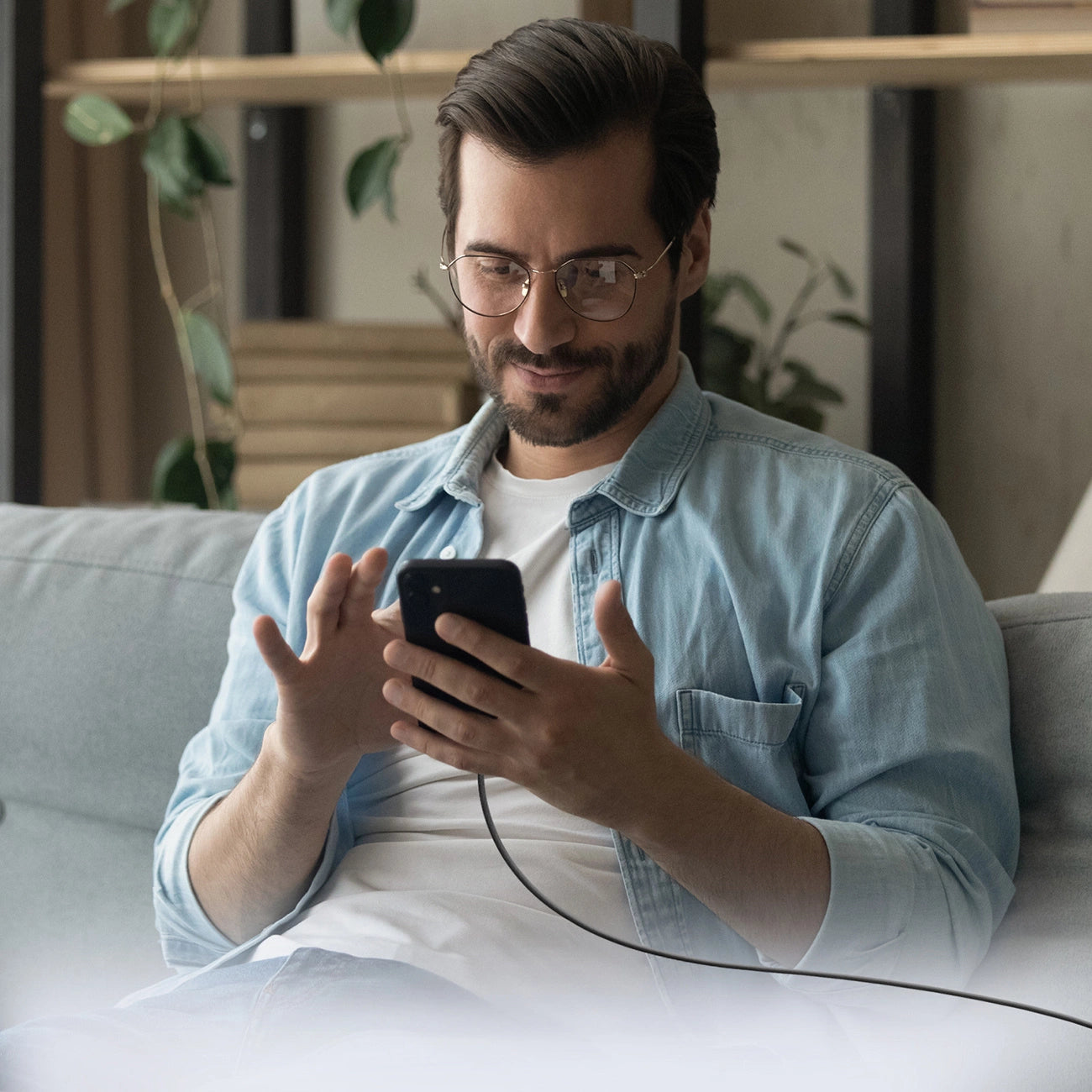 SBS TECABLETISSUETCK USB-C - USB-C 1.5m 60W braided cable - black_3