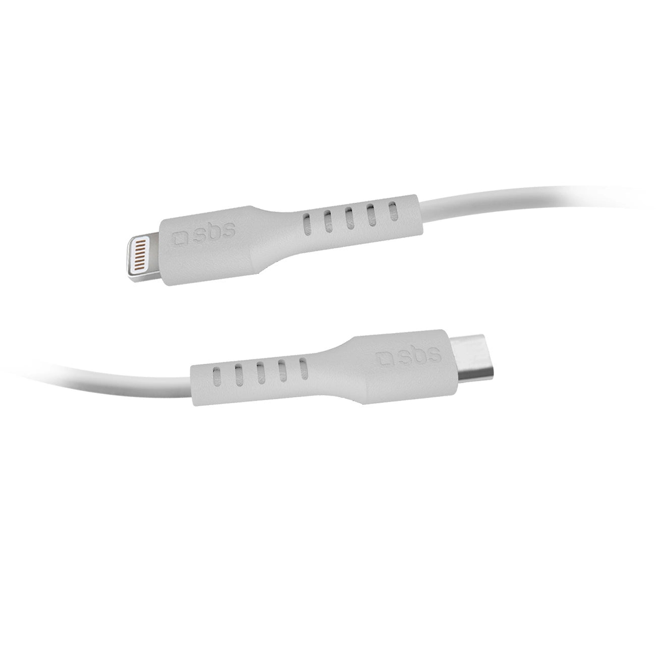 SBS TECABLELIGTC1W USB-C - Lightning Cable MFi Certified, 1m - White_2