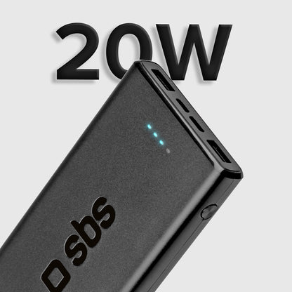 Powerbank SBS TTBB10000FASTPD20K 10000 mAh 20W with Power Delivery - black_9