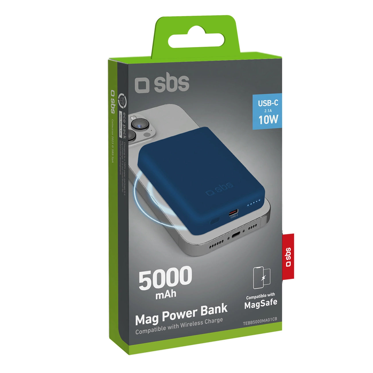 Powerbank SBS TEBB5000MAG1CB 5000 mAh compatible with MagSafe - blue_1