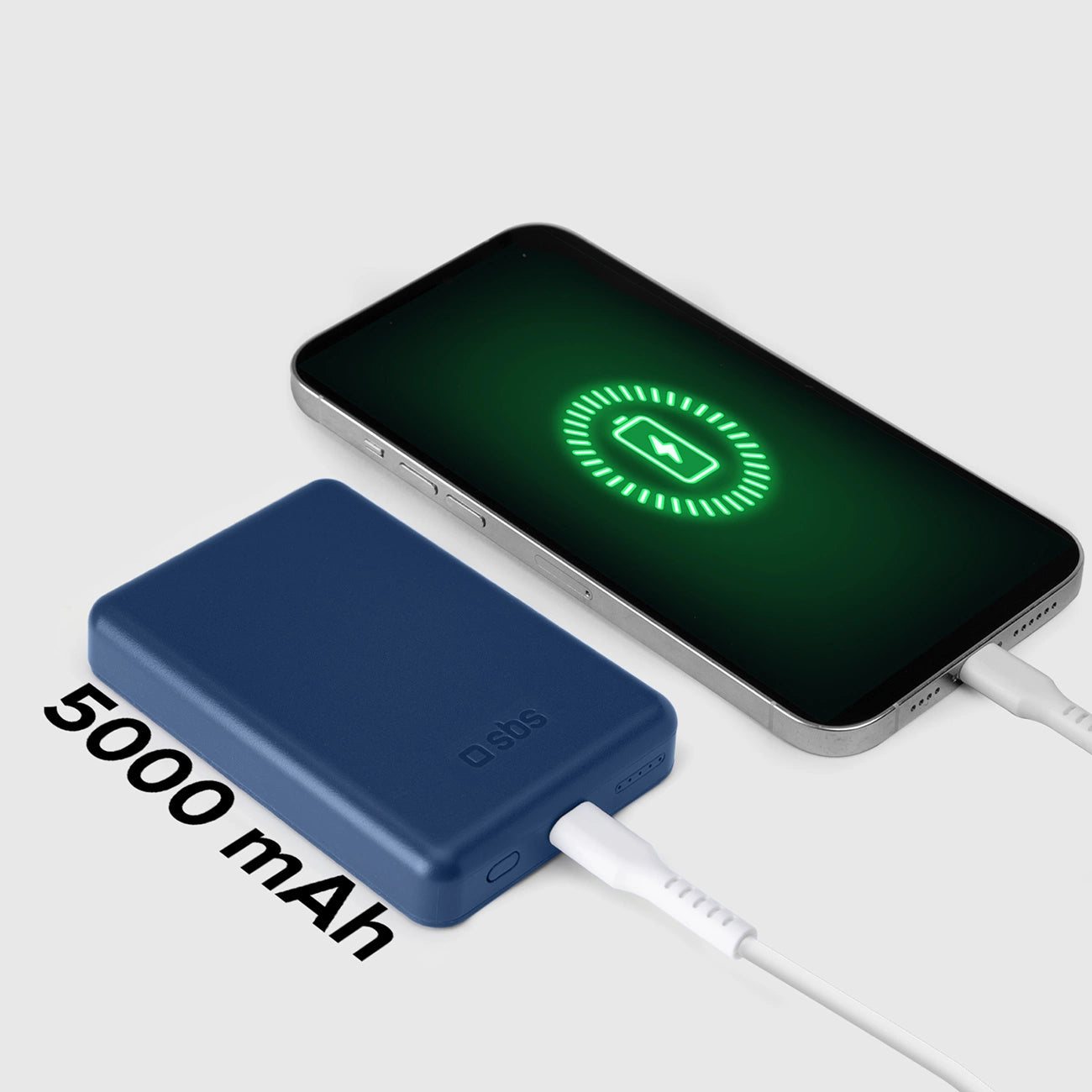 Powerbank SBS TEBB5000MAG1CB 5000 mAh compatible with MagSafe - blue_6