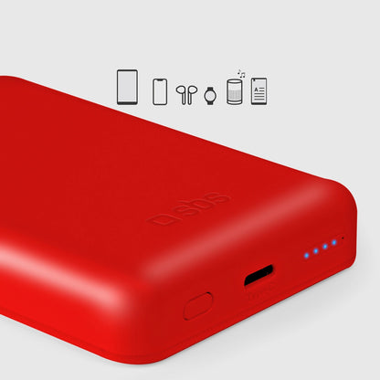 Powerbank SBS TEBB5000MAG1CR 5000 mAh compatible with MagSafe - red_9