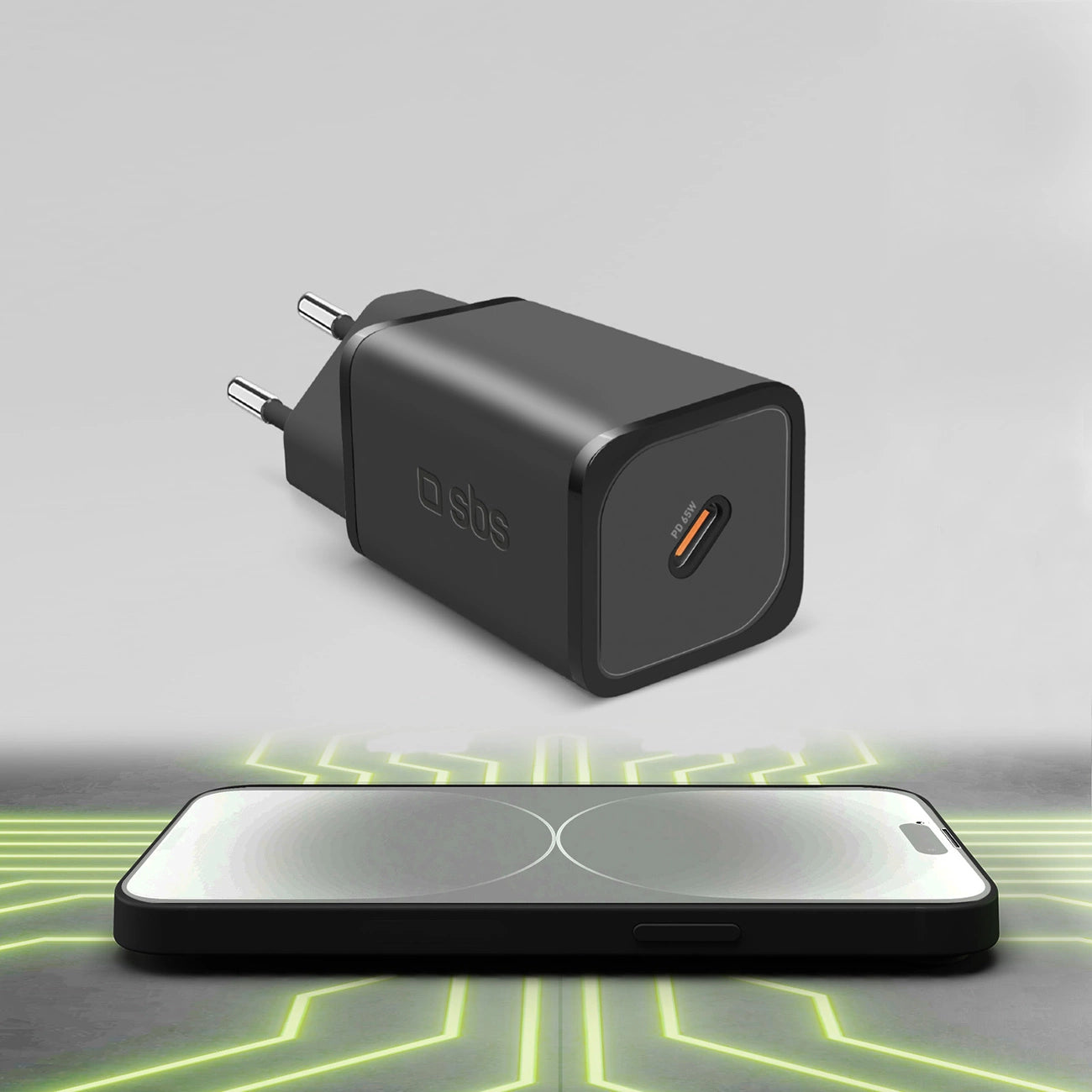 SBS TETRGAN1C65W 65W GaN Power Delivery Charger - Black_5