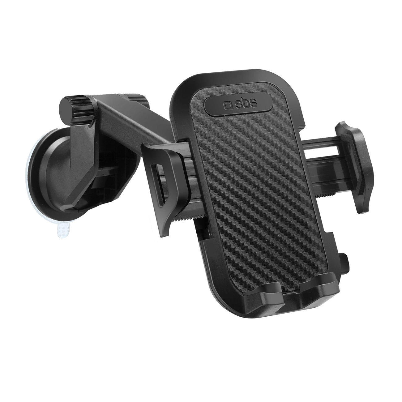 SBS TEHWSUPWIND smartphone holder telescopic with suction cup - black_0