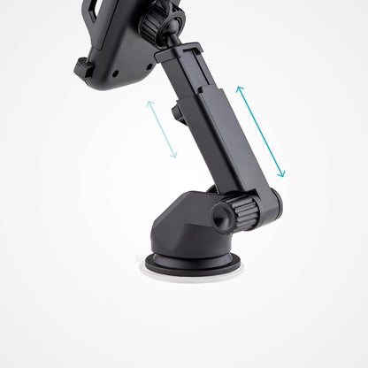 SBS TEHWSUPWIND smartphone holder telescopic with suction cup - black_1
