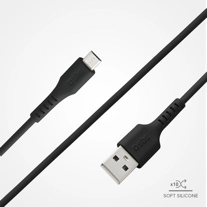 SBS LTHL200 USB-A - Micro-USB Cable 1m - Black_5