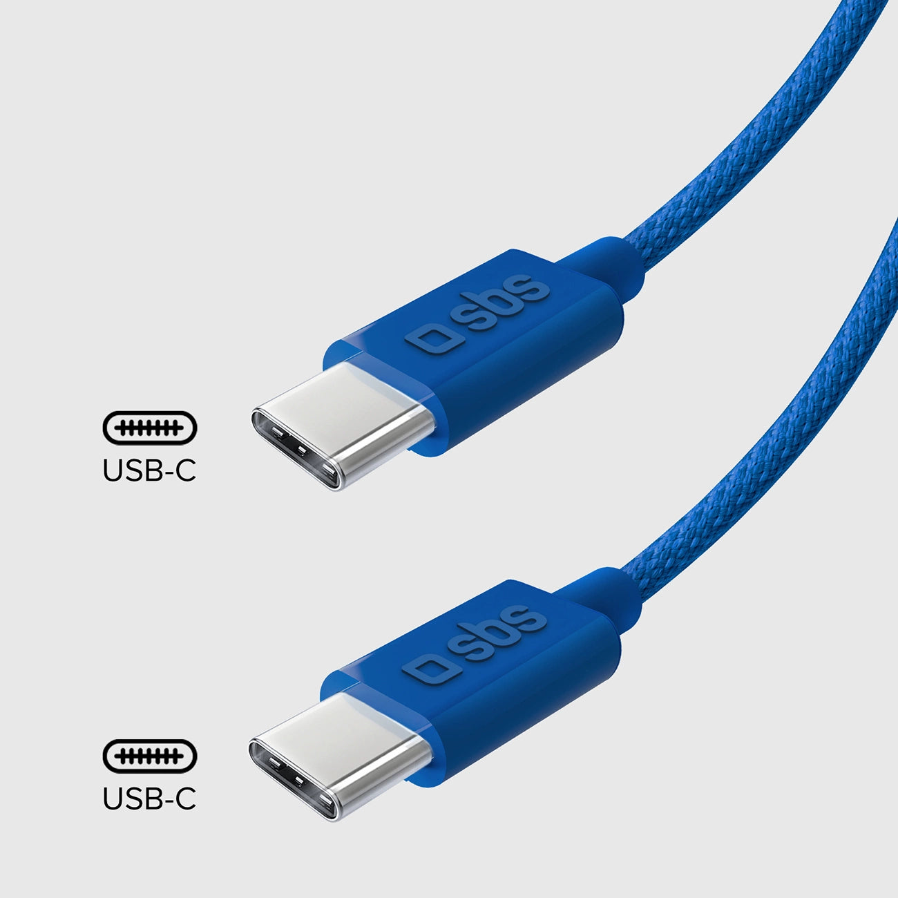 SBS TECABLETISSUETCCB USB-C - USB-C 1.5m 60W braided cable - blue_2
