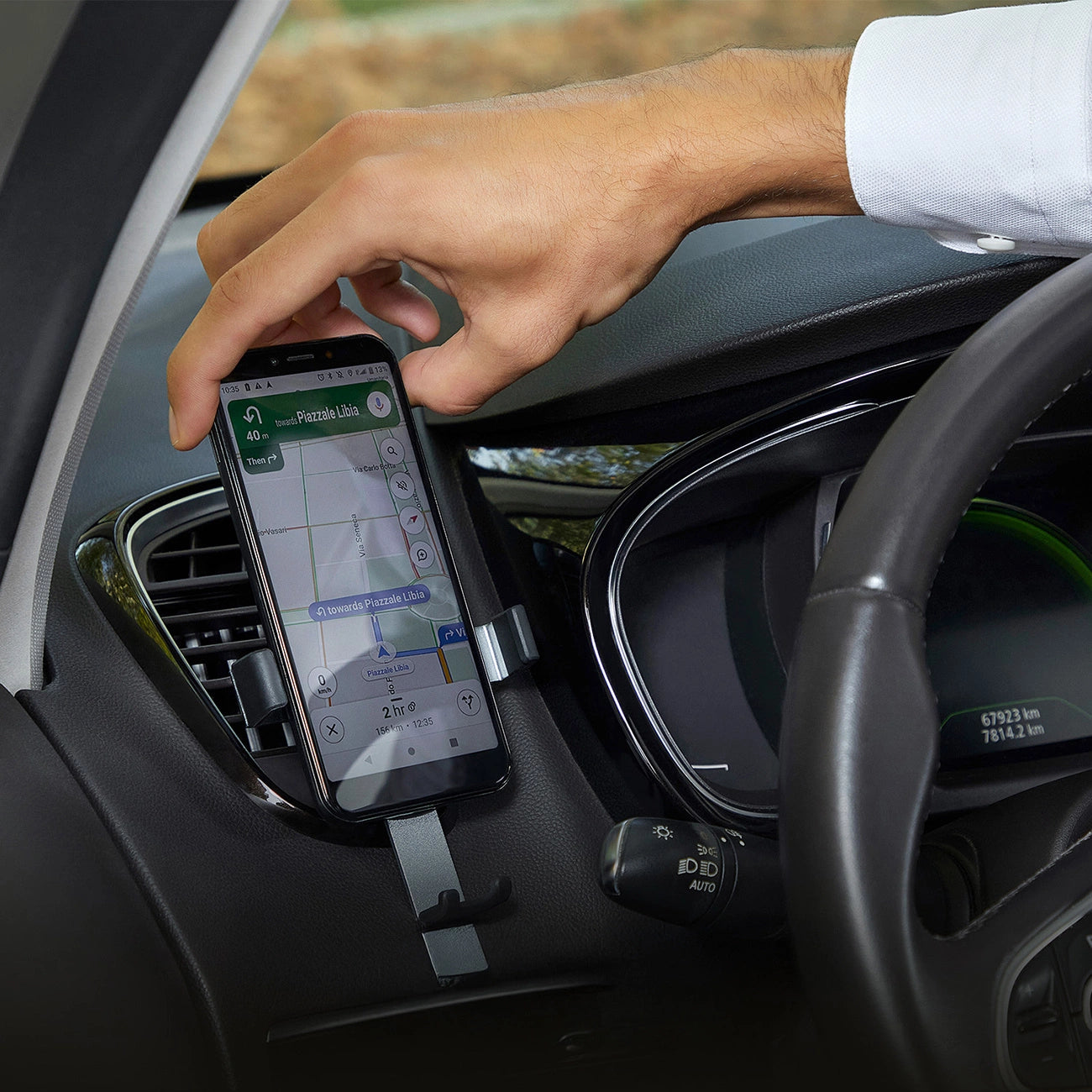 SBS TESUPPCLIPGRAVK smartphone holder for air vent, gravity - black_6