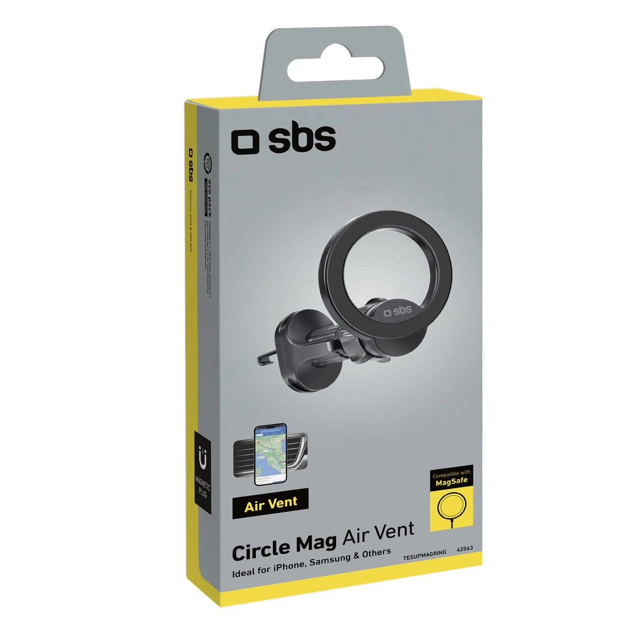 SBS TESUPMAGRING smartphone holder compatible with MagSafe - black_1