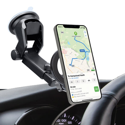SBS TESUPMAGRINGEXT Smartphone Holder for Dashboard and Windshield, MagSafe Compatible - Black_1