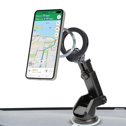 SBS TESUPMAGRINGEXT Smartphone Holder for Dashboard and Windshield, MagSafe Compatible - Black_2