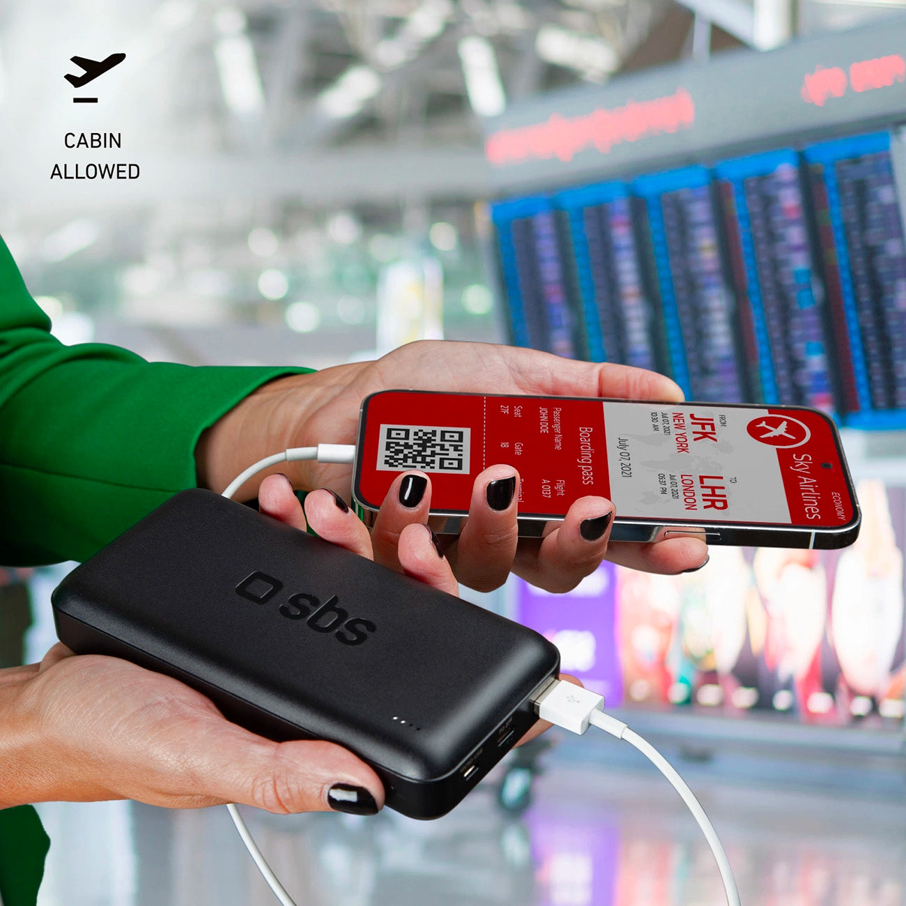 Powerbank SBS TTBB20000PD20K 20000 mAh 20W PD USB-C, USB-A, Micro-USB - black_10