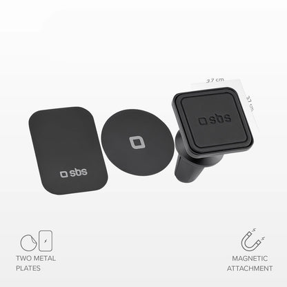 Magnetic smartphone holder SBS TESUPMAGLCLIP - black_2