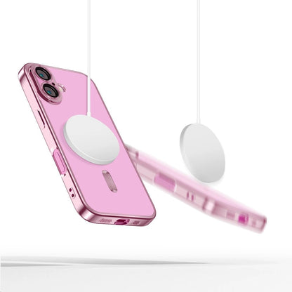 Etui Tech-Protect MagFlex MagSafena iPhone 16 - przezroczyste / różowe_4