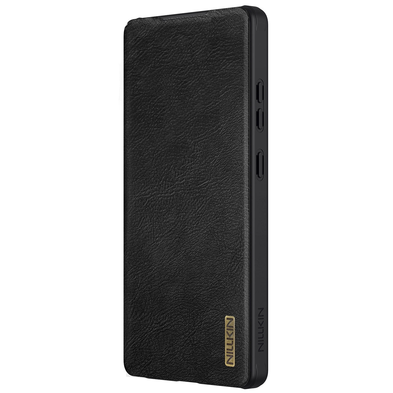 Nillkin Qin Pro Case for Samsung Galaxy S25 Ultra with Flip and Camera Cover - Black_3