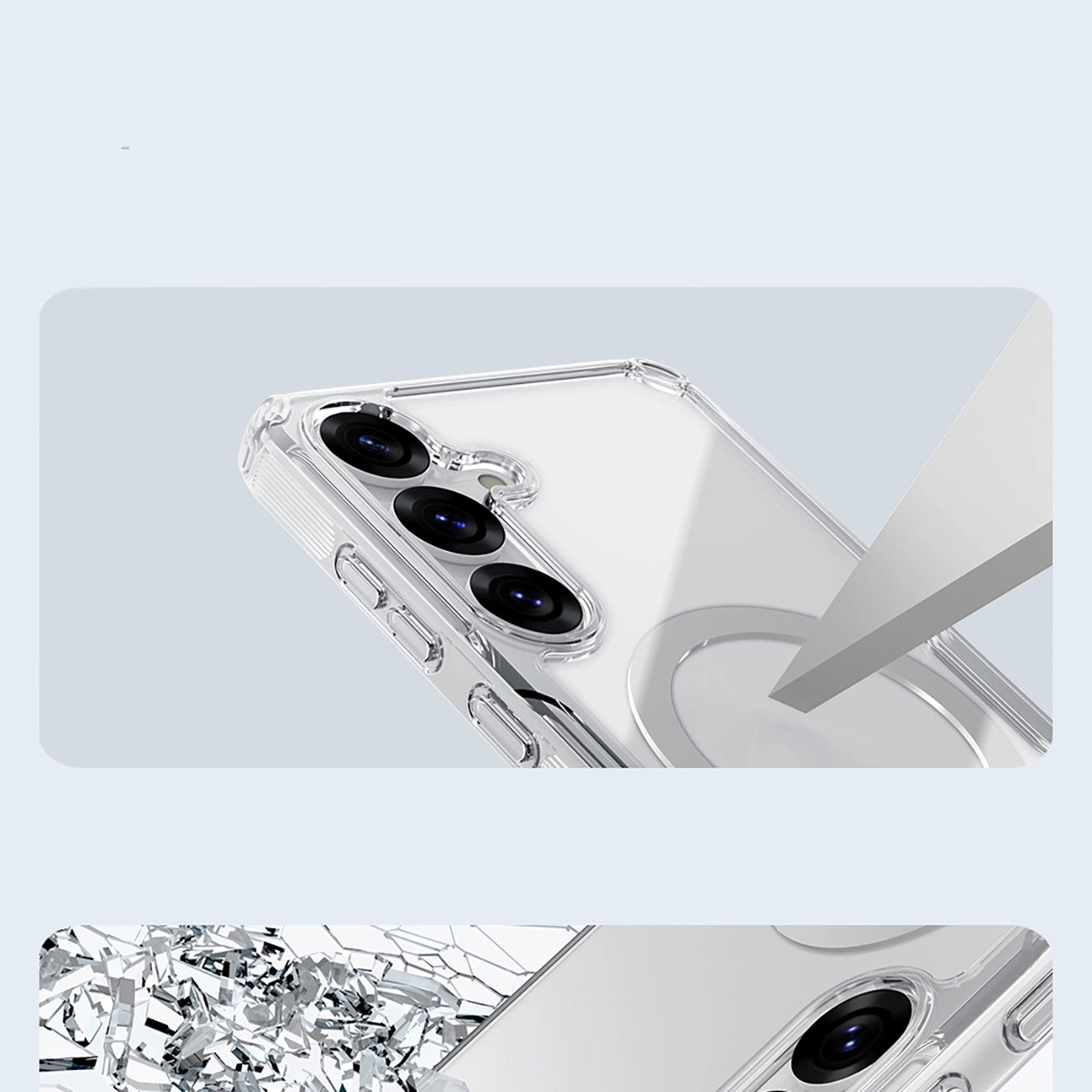Nillkin Nature TPU Pro Magnetic Case with MagSafe for Samsung S25 - White_9
