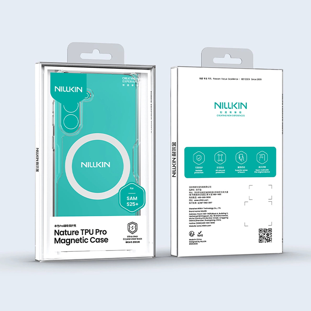 Nillkin Nature TPU Pro Magnetic Case with MagSafe for Samsung S25 - White_15