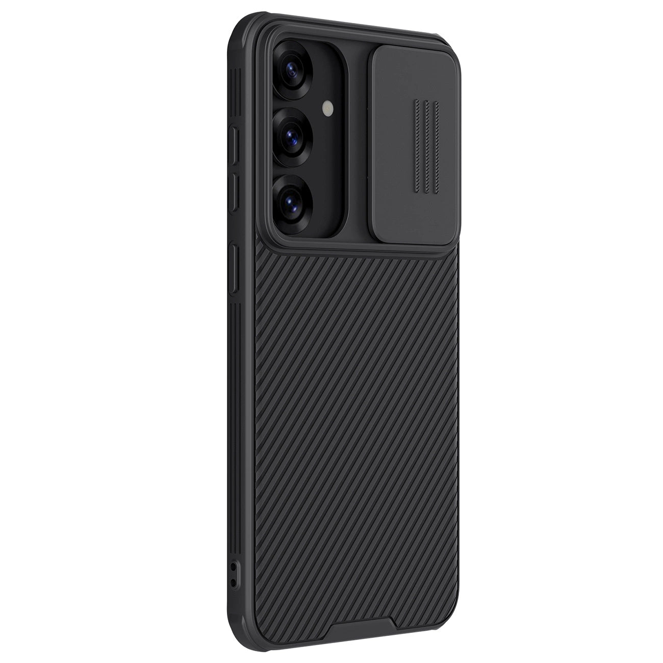 Nillkin CamShield Pro Case for Samsung S25+ with Camera Cover - Black_1