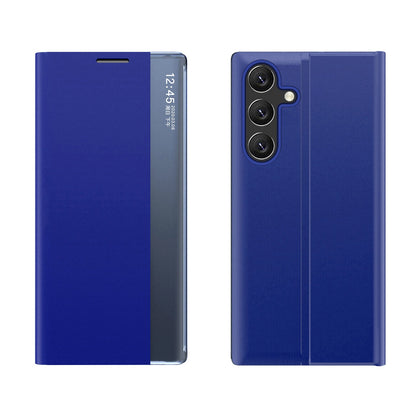 New Sleep Case Flip Cover with Stand Function for Samsung Galaxy A36 - Blue_1
