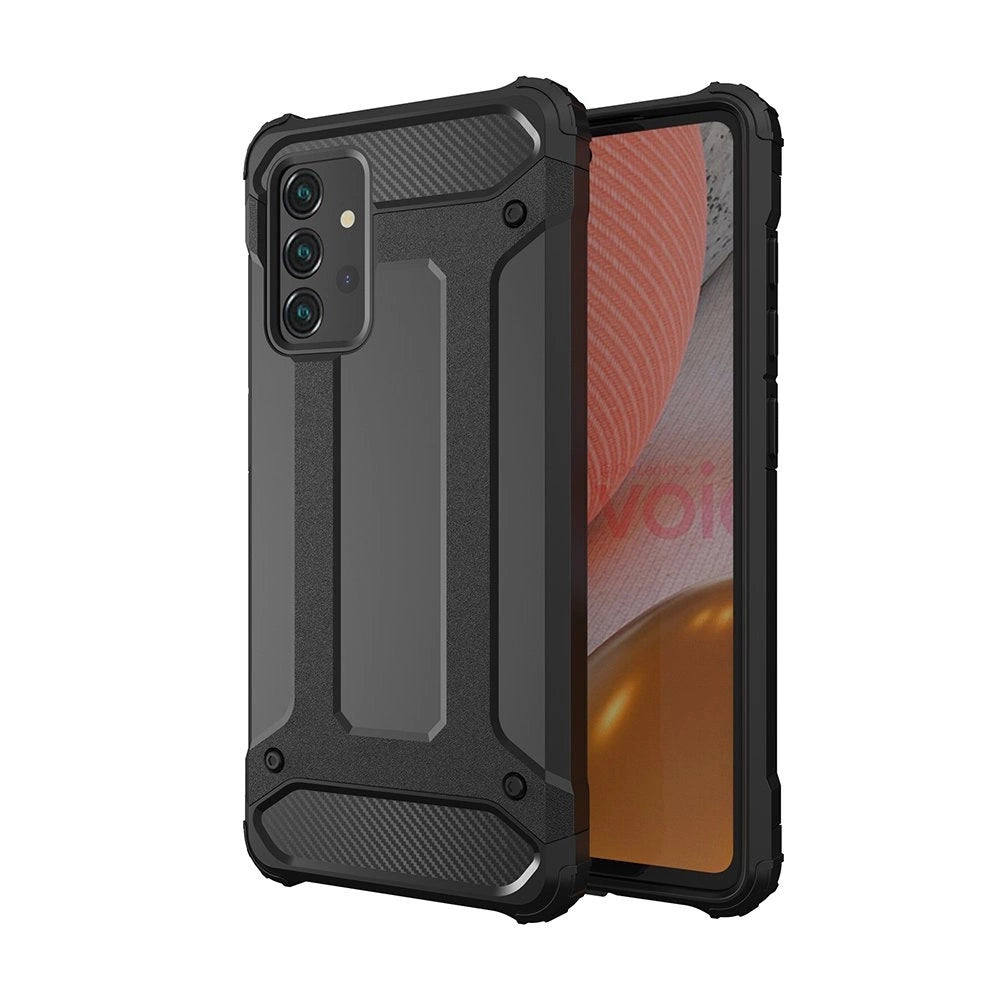 Hybrid Armor Case for Samsung Galaxy A36 - Black_0