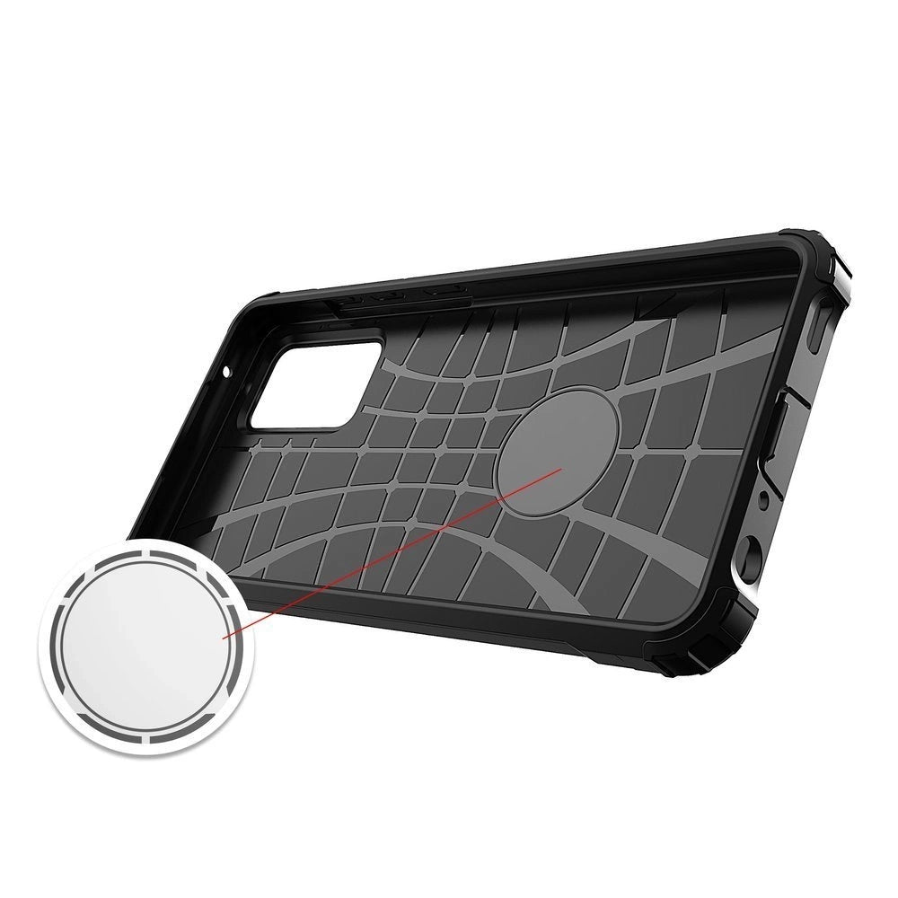 Hybrid Armor Case for Samsung Galaxy A36 - Black_4
