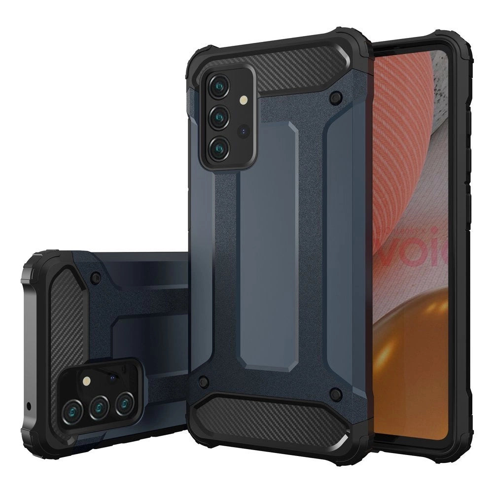 Hybrid Armor Case for Samsung Galaxy A36 - Blue_8