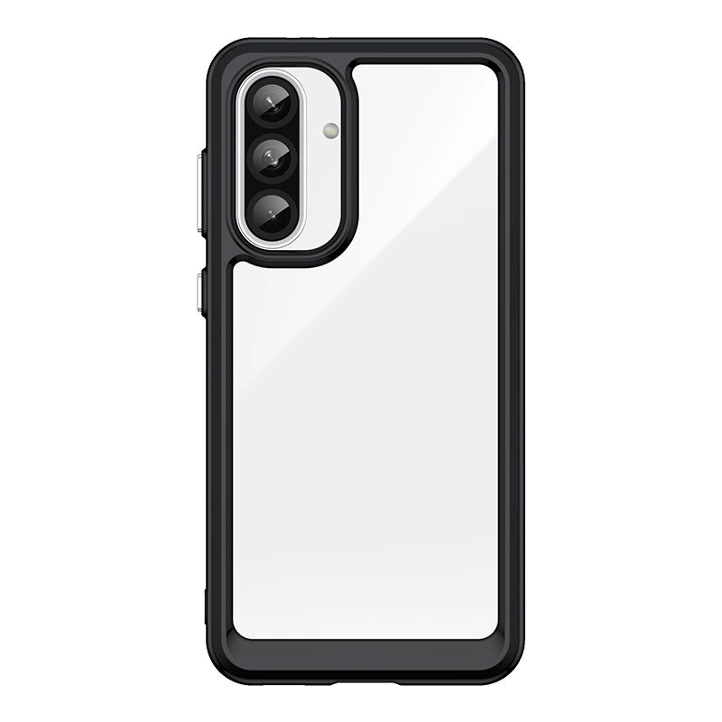 Outer Space Case for Samsung Galaxy A36 Cover with Flexible Frame - Black_0