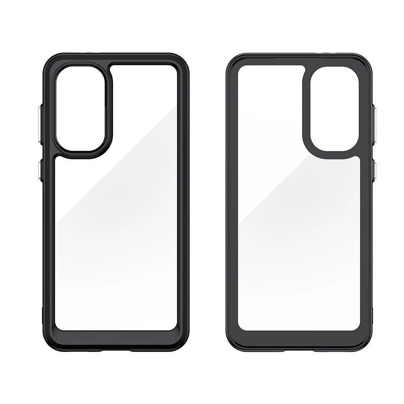 Outer Space Case for Samsung Galaxy A36 Cover with Flexible Frame - Black_1