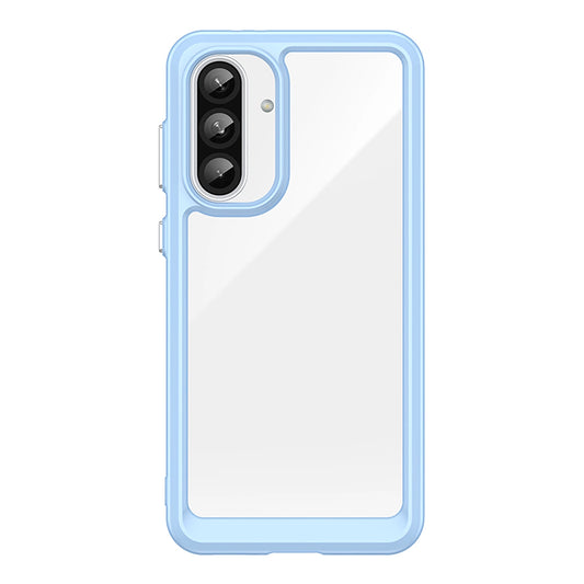 Outer Space Case for Samsung Galaxy A36 Cover with Flexible Frame - Blue_0