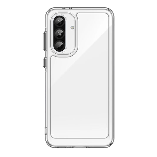Outer Space Case for Samsung Galaxy A36 Cover with Flexible Frame - Transparent_0
