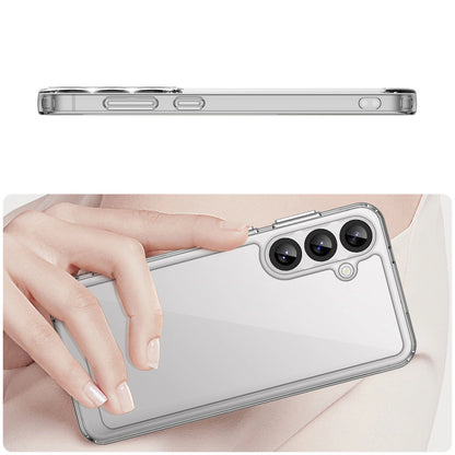 Outer Space Case for Samsung Galaxy A36 Cover with Flexible Frame - Transparent_2