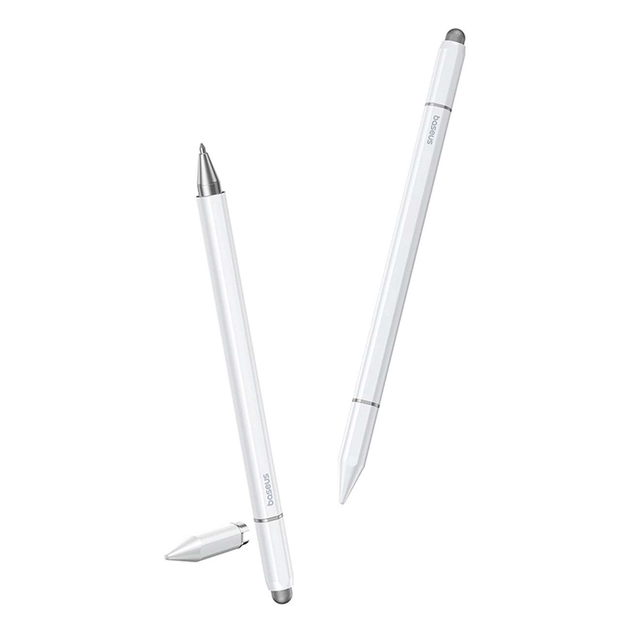 Baseus Smooth Writing III 3in1 Passive Stylus - Magnetic Version - White_4