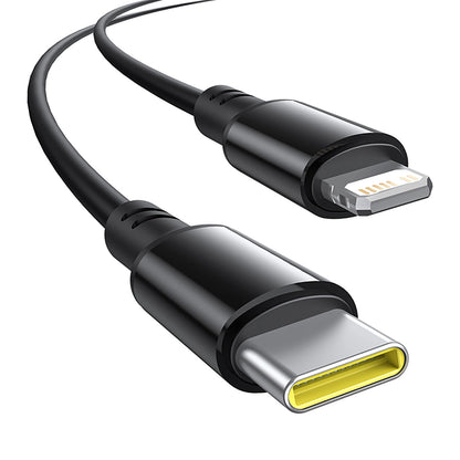 Baseus Circular 60W USB-A + USB-C Car Charger with Built-in Lightning + USB-C Cable 1.4m - Black_4