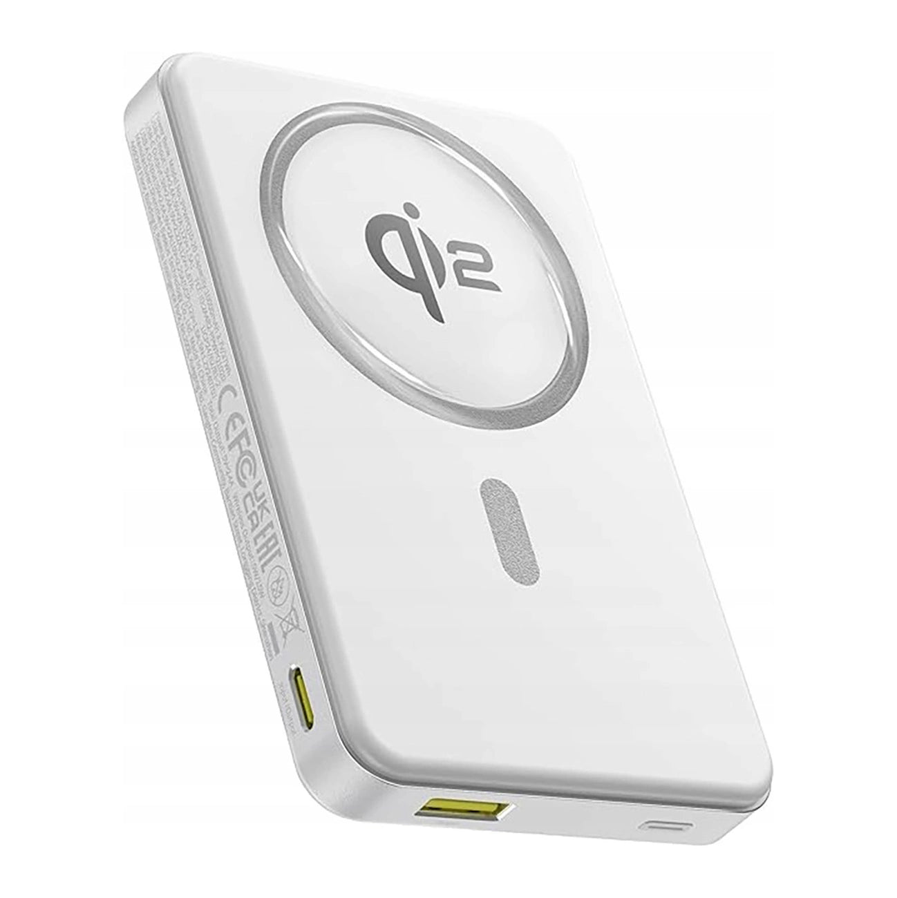 Baseus Airpow II 10000mAh Qi2 Power Bank with MagSafe 22.5W with Baseus Simple Series USB-C Cable - USB-C 20V/3A (30cm) - White_0
