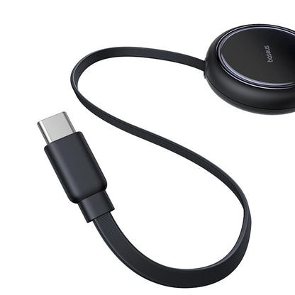 Baseus Bright Mirror Series USB-C Retractable Cable - 2 x USB-C 100W 1m - Black_2