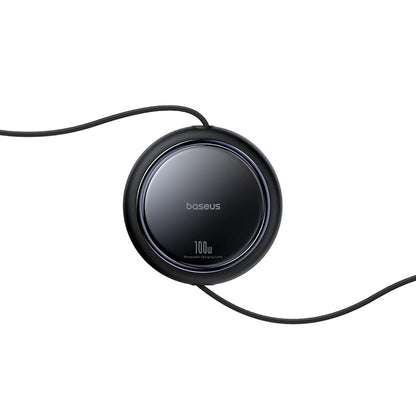 Baseus Bright Mirror Series USB-C Retractable Cable - 2 x USB-C 100W 1m - Black_3