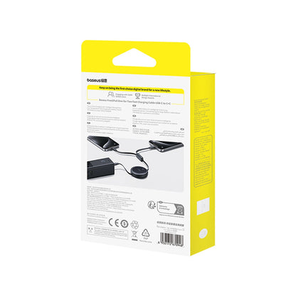 Baseus Bright Mirror Series USB-C Retractable Cable - 2 x USB-C 100W 1m - Black_5