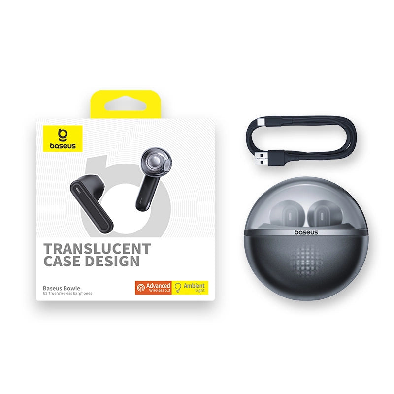 Baseus Bowie E5 TWS Wireless Headphones - Black_5