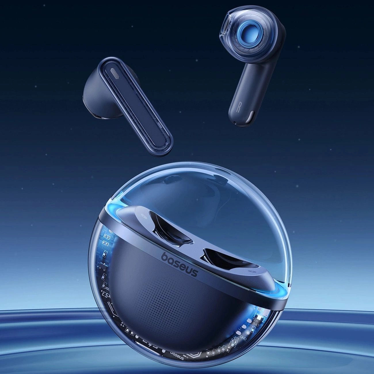Baseus Bowie E5x TWS Wireless Headphones - Blue_9