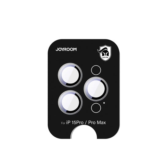 Joyroom JR-MFY0245 Glass Screen Protector for iPhone 15 Pro/15 Pro Max Lenses - Silver_0