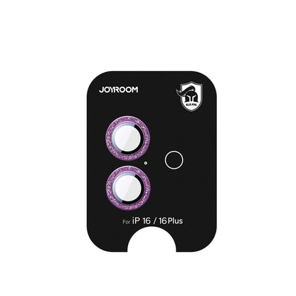 Joyroom JR-MSF0302 protective glass for iPhone 16/16 Plus lenses - pink_0