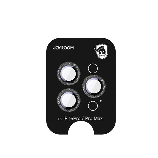 Joyroom JR-MSF0303 Glass Screen Protector for iPhone 16 Pro/16 Pro Max Lenses - Black_0